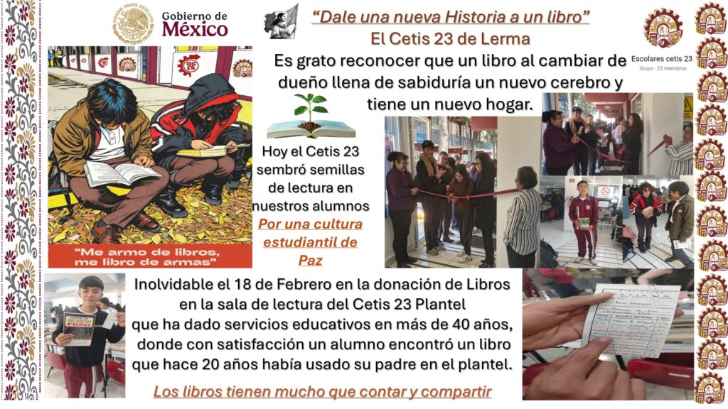 Donación de Libros para una Nueva Vida