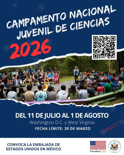 📢 ¡Atención estudiantes! Se amplió la fecha de registro para participar en el Campamento Nacional de Ciencias