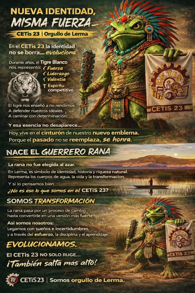 ✨ ¡El CETis 23 EVOLUCIONA! ✨