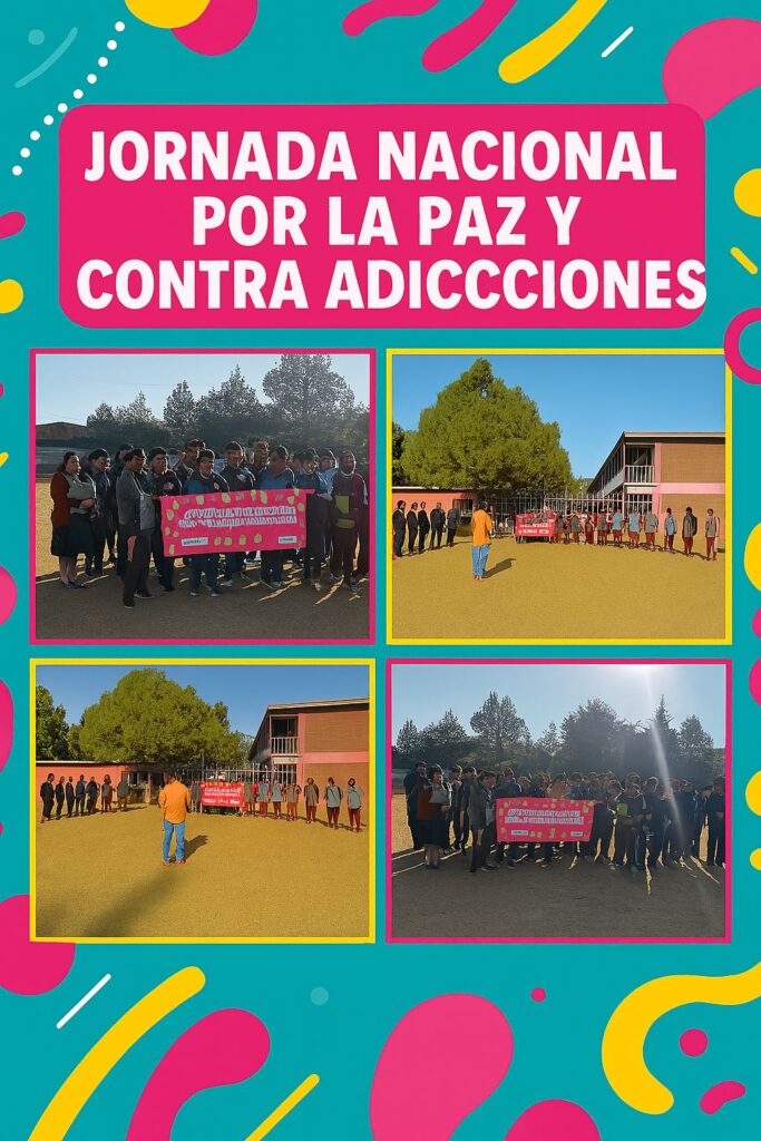 Jornada Nacional por la Paz 🕊️ y Contra las Adicciones 🚫